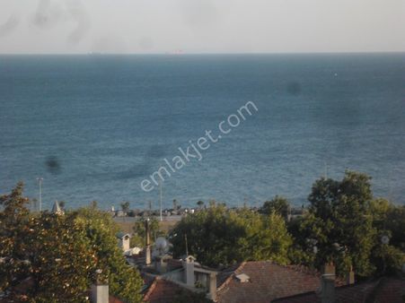 Deniz Manzaralı Full Eşyalı 3+1 Sıfır 120m2 Otoparklı Asansörlü Kiralık Teras Kat