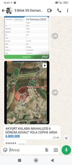 Akyurt Kalaba Mah Satılık