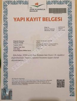 Deniz Manzaralı Yapı Kayıt Belgeli Bağ Evi Ve Meyve Bahçesi