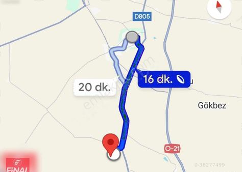 Final Emlaktan Ulukışla,kolsuz Da 38 Dönüm Tek Tapu