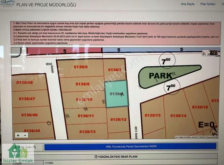 Seferihisar Doğanbey'de Denize 200m Satılık İmarlı Arsa