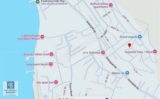 Bodrum Kadıkalesinde Denize Yürüme Mesafesinde 3 Kat İmarlı Arsa