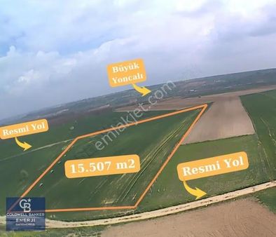 Tekirdağ Kapaklı 15.507m²-müstakil Tapu Yatırımlık Fırsat Tarla