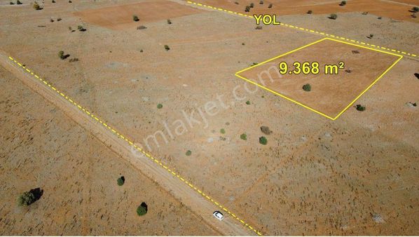 Akören Ağalar Da 9.368 M2 Müstakil Tapulu Tarla