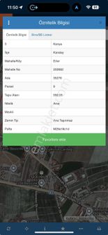 Erler Mahallesinde Satılık Arsa