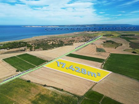 Çanakkale Kumkalede 17.428 M² Satılık Tarım Arazisi