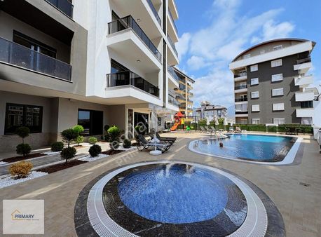 Oba Çarşamba'da Aktiviteli Sitede Eşyalı Kiralık 1+1 Daire