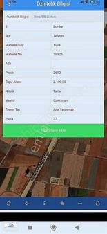 Burdur Tefenni Yuva Köyünde Satılık 2.100 M2 Tarla