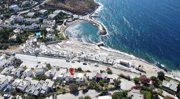 Gündoğan Küçükbük'te Plajlı Sitede En Ön Sırada 5+1