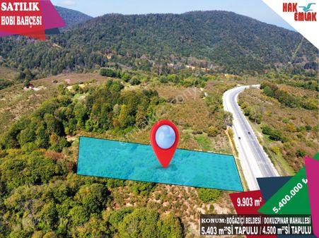 Hak Emlaktan Boğaziçi-dokuzpınar Mah. Satılık 9.903m² Bahçe