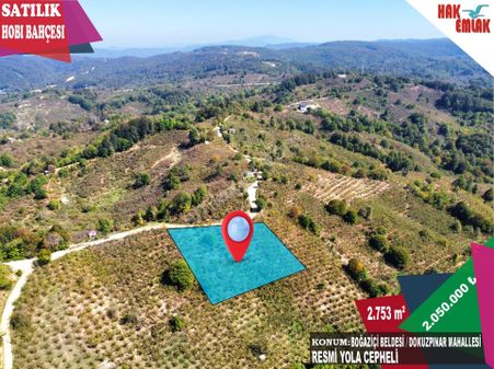 Hak Emlak'tan Boğaziçi-dokuzpınar Mah.de Satılık 2.753m² Bahçe