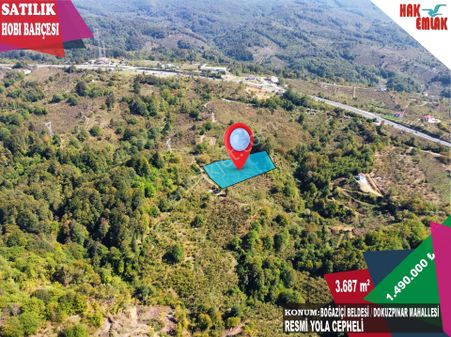 Hak Emlak'tan Boğaziçi-dokuzpınar Mah.de Satılık 3.687 M² Bahçe