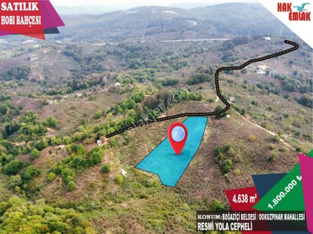 Hak Emlak'tan Boğaziçi-dokuzpınar Mah.de Satılık 4.638 M² Bahçe