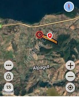 Çanakkale Lapseki Alpagut Deniz Manzaralı Tarla