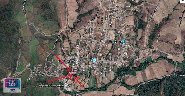 Villa İmarlı Tek Tapu Asfalta 35 Metre Cepheli Satılık Arsa