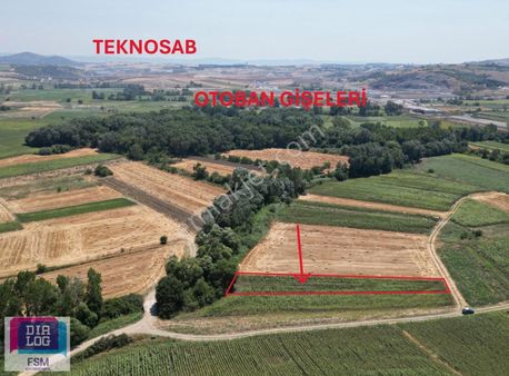 Teknosab Lojistik Alanlarında Tek Tapu Yola Cephe Satılık Arsa
