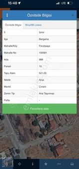 Ata Yapı&gayrimenkulden 4 Kat İmarlı Arsa