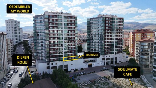 E.gökal Fertek Yolu Özdemirler My World 3+1 Lüx Site Full Yapılı