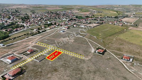 Konya / Cihanbeyli / Kelhasan 592 M² Müstakil Tapu Konut İmarlı Arsa
