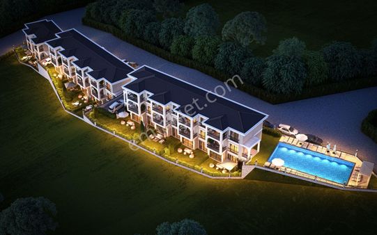 Aclass'dan Butik Bır Sıte Icerısınde Denız Manzaralı-havuz-otopark-bahçe-yeni Yapım 1+1 Lüx Daire