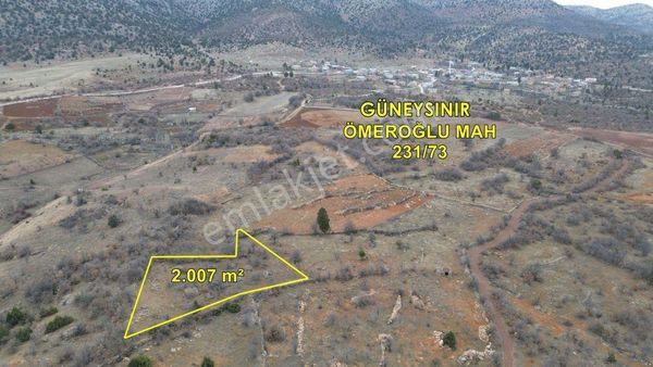 2.007 M² / Konya / Güneysınır/ Ömeroğlu / Bağ