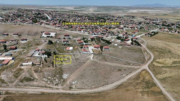 Konya / Cihanbeyli / Kütükuşağı'nda 560 M² Müstakil Konut İmarlı Arsa