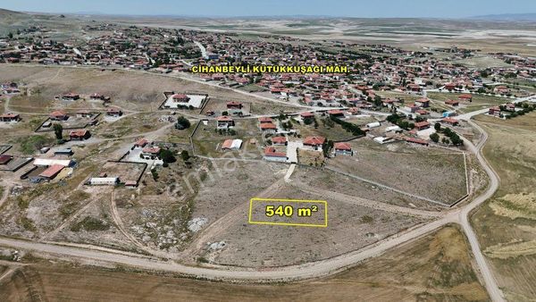 Konya / Cihanbeyli / Kütükuşağı'nda 540 M² Konut İmarlı Arsa