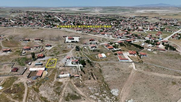 Konya / Cihanbeyli / Kütükuşağı'da 482 M² Konut İmarlı Arsa