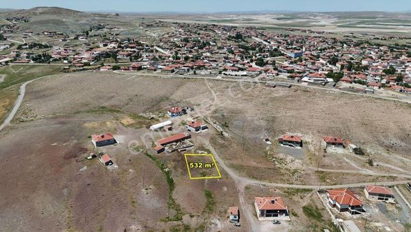 Konya / Cihanbeyli / Kütükuşağı'nda 532 M² Cadde Üzeri Müstakil Konut İmarlı Yatırımlık Arsa
