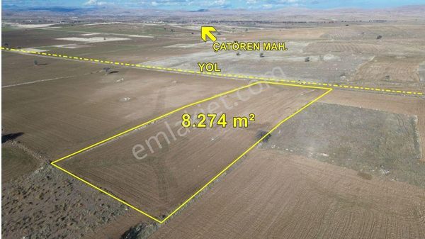 Akören Tülce De 8.274 M2 Müstakil Tapulu Arazi