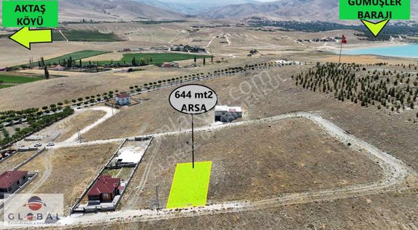Global Gayrimenkul Aktaş Cumhuriyet 645m2 Satılık Arsa