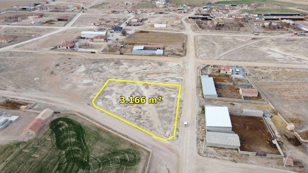 Cihanbeyli Taşpınar Yeniyayla Da 3.166 M2 Müstakil Tapulu Konut İmarlı Arsa