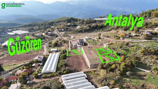 Antalya Kumluca'da Deniz Manzaralı Arsa