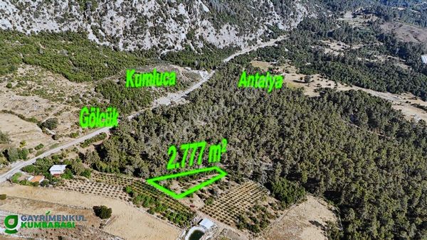 Antalya Kumluca Gölcük Mah. 2777 M2 Müstakil Arazi