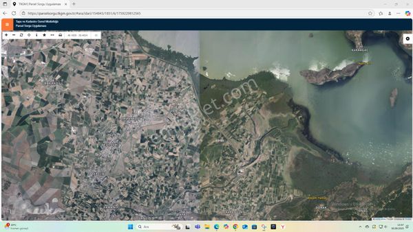 Ayaz Mahallesi 8 Dönüm Yatırımlık Arazi