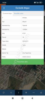 Ankara Akyurt Teberik De Satlık Arsa