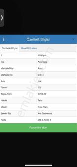 Kütahya Aslanapa'da Satılık Yatırımlık Tarla