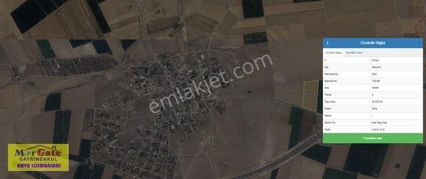 Selçuklu Çaltı'da Çevre Yolu Dibi Müstakil 34520m2 Satılık Tarla