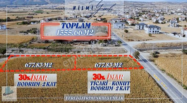 Yerli Gayrimenkul'den Fırsat Köşe Parsel 1355 M² Ticari+konut