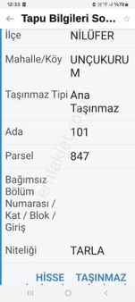 Bengisu Gayrimenkul Den Satılık Tarla