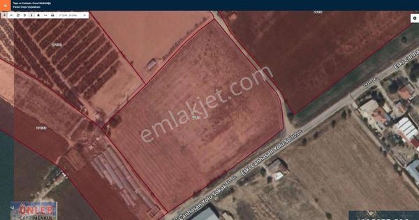 Karaman Merkezde Satılık Yatırımlık Köşe Başında Yola Sıfır Tarlamız