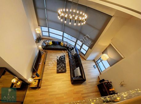 Maslak 1453'te Ultra Lüks Loft Stıl Dubleks Daire