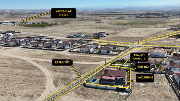 E.gökal Kemerhisar Çayır 600m2 Arsa Tek Katlı Havuzlu Lüx Yazlık