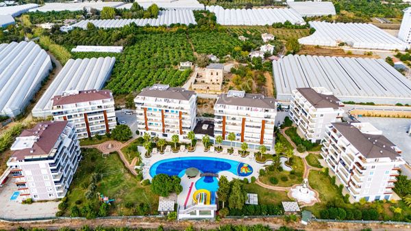 Alanya Demirtaş Fortuna Resort Satılık Fırsat Havuz Manzaralı