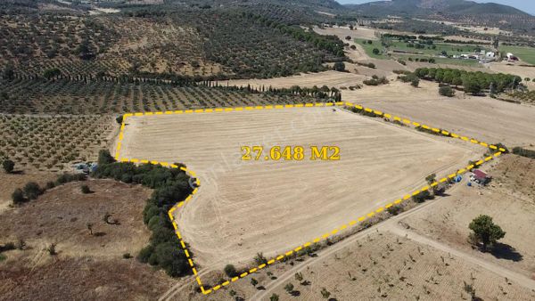 Ön Emlak'tan Burhaniye Hisar Mevkiinde 27.648 M2 Satılık Tarla.