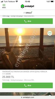 Profesyoneller Gayrimenkul Den Altınova Da Kiralık Eşyalı Daire 2+1