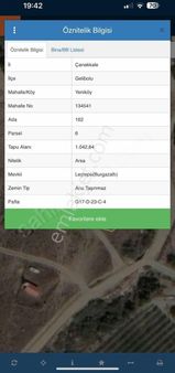 Gelibolu Yeniköy'de Satılık Arsa