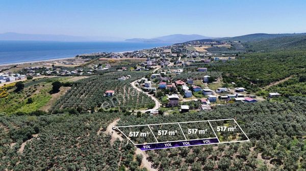 Mudanya Mesudiye - Resmi Yola Cephe - Deniz Manzaralı Bahçeler