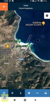 Salda Mavdivler Üstü Satılık Tarla