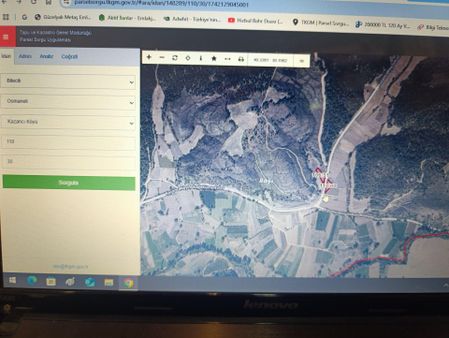 Bilecik Osmaneli Kazancı Köyü Satılık Emsalsiz Resmi Kadastra Yolu Üstü Köy Yolu Üstü